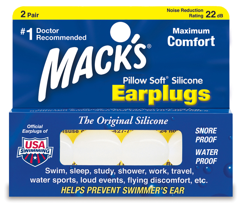 Mack’s Pillow Soft Silicone Earplugs